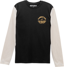 Cargar imagen en el visor de la galería, ALPINESTARS Decades Long-Sleeve T-Shirt - Black - Medium 12117400910M