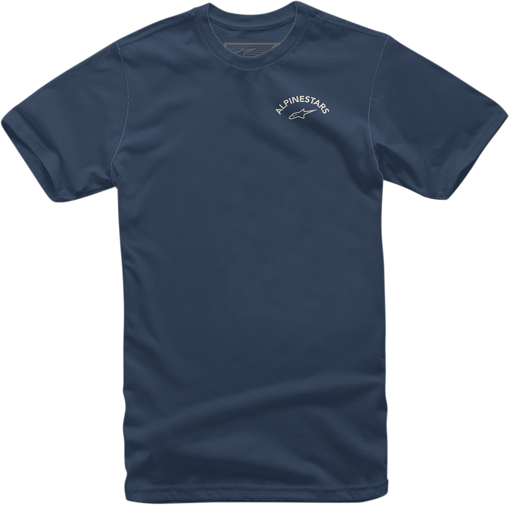 ALPINESTARS Arced T-Shirt - Navy - XL 12117202170XL