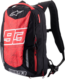 ALPINESTARS Jerez Backpack - Black/Red 6105921-13