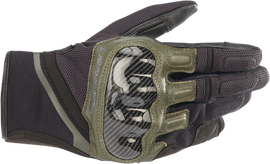 ALPINESTARS Chrome Gloves - Black/Green - 2XL 3568721-1681-2X