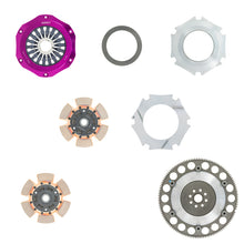 Carica l&#39;immagine nel visualizzatore di Gallery, Exedy 2004-2014 Subaru Impreza WRX STI H4 Hyper Compe-D Twin Cerametallic Clutch Sprung Center Disc