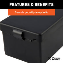Load image into Gallery viewer, Curt 5in x 3-1/4in x 3-7/8in Lockable Breakaway Battery Case