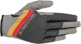 ALPINESTARS Aspen Pro Gloves - Gray/Brown/Red - Small 1564119-975-SM