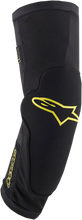 Load image into Gallery viewer, ALPINESTARS Paragon Plus Knee Guards - Black/Yellow - XS 1652419-1047-XS