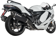 Carica l&#39;immagine nel visualizzatore di Gallery, AKRAPOVIC Slip-On Series Muffler - Titanium/Carbon Fiber - Black SS13SO4HRAATBL