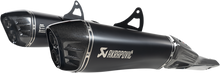 Carica l&#39;immagine nel visualizzatore di Gallery, AKRAPOVIC Slip-On Series Muffler - Titanium/Carbon Fiber - Black SS13SO4HRAATBL