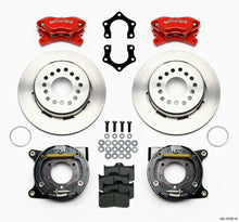 गैलरी व्यूवर में इमेज लोड करें, Wilwood Forged Dynalite P/S Park Brake Kit Red Mopar/Dana 2.50in Off w/Snap Ring Brng