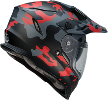 गैलरी व्यूवर में इमेज लोड करें, Z1R Range Helmet - Camo - Red - Large 0140-0096