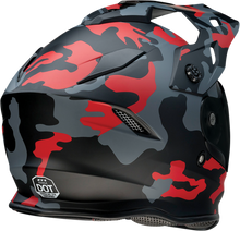 गैलरी व्यूवर में इमेज लोड करें, Z1R Range Helmet - Camo - Red - XS 0140-0093