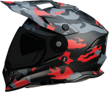 गैलरी व्यूवर में इमेज लोड करें, Z1R Range Helmet - Camo - Red - Small 0140-0094