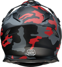 Carica l&#39;immagine nel visualizzatore di Gallery, Z1R Range Helmet - Camo - Red - Medium 0140-0095