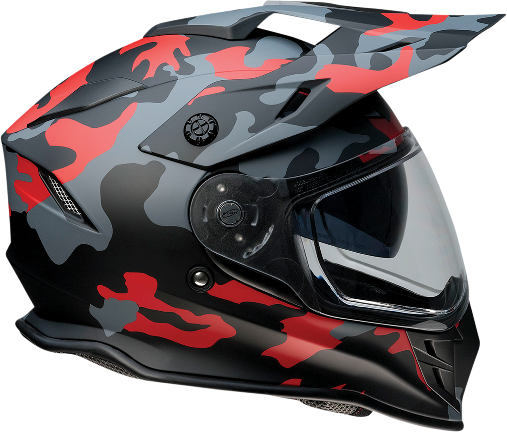 Z1R Range Helmet - Camo - Red - 2XL 0140-0098