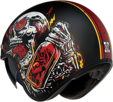 गैलरी व्यूवर में इमेज लोड करें, Z1R Saturn Helmet - Devil Made Me - Black/Red - XL 0104-2820