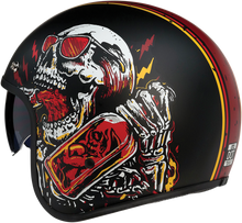 गैलरी व्यूवर में इमेज लोड करें, Z1R Saturn Helmet - Devil Made Me - Black/Red - XL 0104-2820