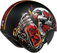 गैलरी व्यूवर में इमेज लोड करें, Z1R Saturn Helmet - Devil Made Me - Black/Red - XL 0104-2820