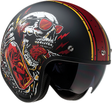 गैलरी व्यूवर में इमेज लोड करें, Z1R Saturn Helmet - Devil Made Me - Black/Red - XL 0104-2820