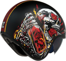 गैलरी व्यूवर में इमेज लोड करें, Z1R Saturn Helmet - Devil Made Me - Black/Red - XL 0104-2820