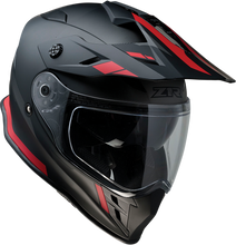 गैलरी व्यूवर में इमेज लोड करें, Z1R Range Helmet - Uptake - Black/Red - 2XL 0140-0018