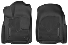 Carica l'immagine nel visualizzatore di Gallery, Husky Liners 11-14 Dodge Durango / 11-14 Jeep Grand Cherokee X-Act Contour Black Front Floor Liners