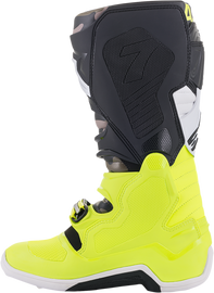ALPINESTARS Limited Edition AMS Tech 7 Boots - Black/Yellow/White - US 8 2012014-158-8