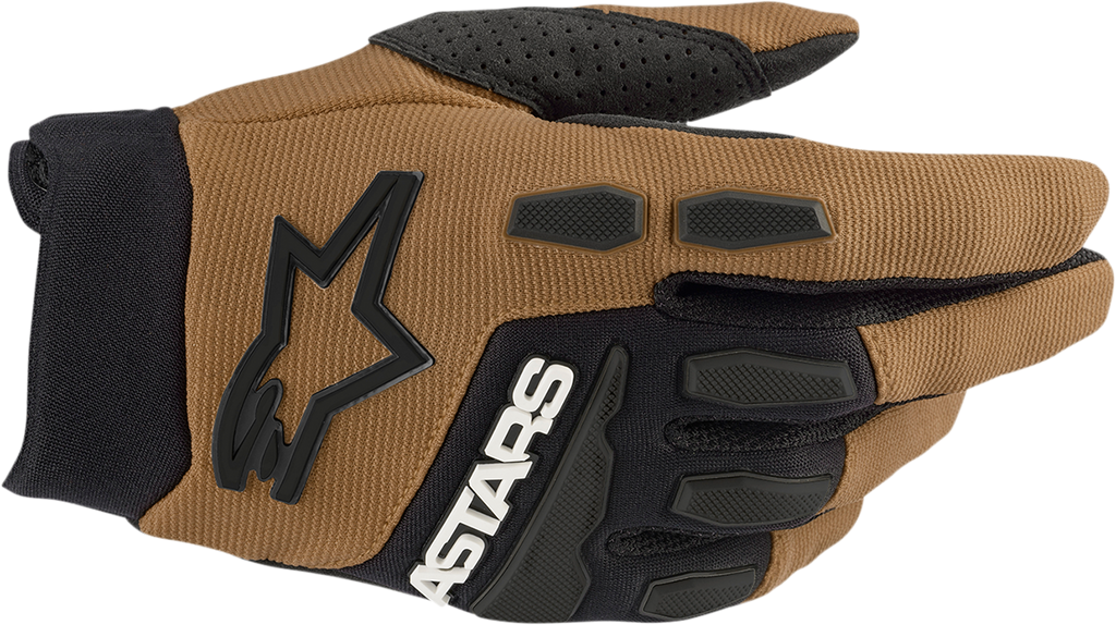 ALPINESTARS Full Bore Gloves - Camel/Black - Small 3563622-879-S