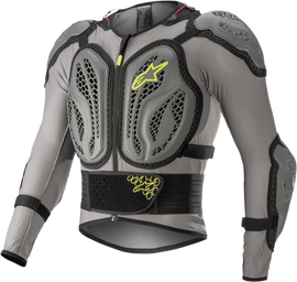 ALPINESTARS Bionic Action Jacket - Gray/Yellow - Large 6506818-9355-L