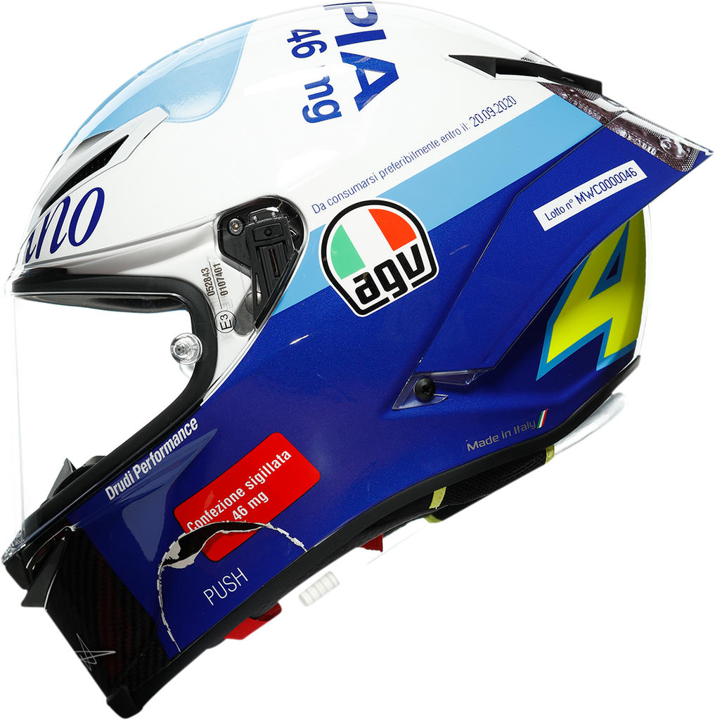 AGV Pista GP RR Helmet - Rossi Misano 2020 - Limited - XL 216031D9MY01010