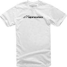 Load image into Gallery viewer, ALPINESTARS Linear Combo T-Shirt - White/Black - Medium 1213720022010M