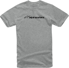 ALPINESTARS Linear Combo T-Shirt - Heather Gray/Black - Large 1213720021126L