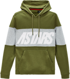 ALPINESTARS Border Hoodie - Olive - XL 12115121067XL