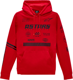 ALPINESTARS Multi Race Hoodie - Red - XL 12135150030XL