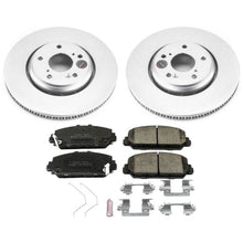 Carica l&#39;immagine nel visualizzatore di Gallery, Power Stop 17-18 Acura ILX Front Z17 Evolution Geomet Coated Brake Kit