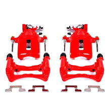 Carica l&#39;immagine nel visualizzatore di Gallery, Power Stop 05-14 Ford Mustang Rear Red Calipers w/Brackets - Pair