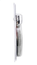 Laden Sie das Bild in den Galerie-Viewer, Spectre Stainless Steel Flex Fuel Line 3/8in. ID - 3ft. w/Chrome Clamps