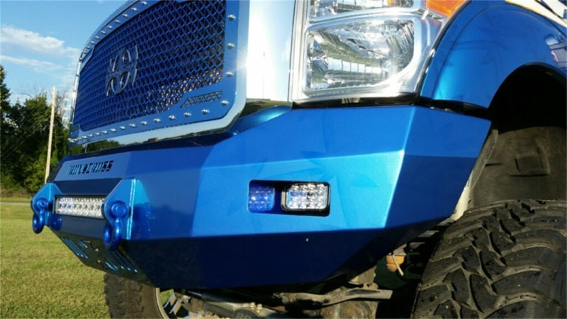 Iron Cross 11-16 Ford F-250/350 Super Duty Low Profile Front Bumper - Gloss Black