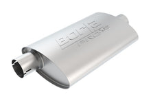 Cargar imagen en el visor de la galería, Borla Universal Center/Offset Oval 2.25in Tubing 14in x 4in x 9.5in PRO-XS Notched Muffler