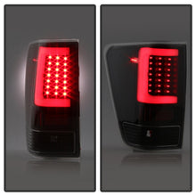 गैलरी व्यूवर में इमेज लोड करें, xTune 04-15 Nissan Titan Light Bar LED Tail Lights - Black (ALT-ON-NTI04-LBLED-BK)