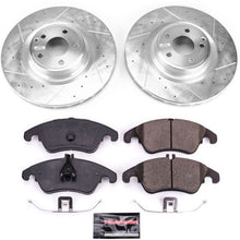 Carica l&#39;immagine nel visualizzatore di Gallery, Power Stop 17-18 Mercedes-Benz SLC300 Front Z23 Evolution Sport Brake Kit