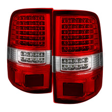 Cargar imagen en el visor de la galería, Xtune Ford F150 Styleside 04-08 LED Tail Lights Red Clear ALT-JH-FF15004-LED-G2-RC
