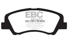 Carica l&#39;immagine nel visualizzatore di Gallery, EBC 12 Hyundai Elantra 1.8 Redstuff Front Brake Pads