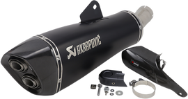 AKRAPOVIC Black Titanium Muffler - R1250R/RS SB12SO22HALAGTB
