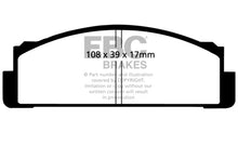 Carica l&#39;immagine nel visualizzatore di Gallery, EBC 68-83 Fiat 124 1.6 Greenstuff Front Brake Pads