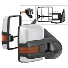 Charger l&#39;image dans la galerie, xTune Chevy Silverado 07-13 Heated Amber LED Signal Mirrors Chrome MIR-CSIL07S-G3C-PWH-AM-SET