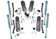 Carica l&#39;immagine nel visualizzatore di Gallery, Superlift 18-20 Jeep Wrangler JL Unlimited - 4in Dual Rate Coil Lift Kit w/ King 2.0 Shocks