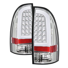 Carica l&#39;immagine nel visualizzatore di Gallery, xTune 05-15 Toyota Tacoma (Excl Models w/LED) Light Bar LED Tail Lights -Chrm (ALT-ON-TT05-LBLED-C)