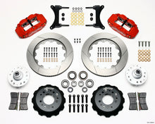 Carica l&#39;immagine nel visualizzatore di Gallery, Wilwood Narrow Superlite 6R Front Hub Kit 14.00in Red 79-87 GM G Body