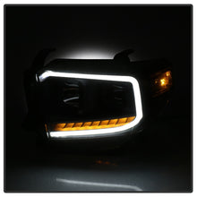 Laden Sie das Bild in den Galerie-Viewer, xTune 14-17? Toyota Tundra DRL LED Light Bar Proj Headlights - Black Smoke (PRO-JH-TTU14-LB-BSM)