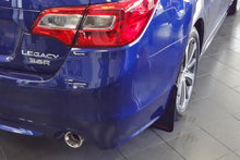 Carica l'immagine nel visualizzatore di Gallery, Rally Armor 2015 Subaru Legacy UR Black Mud Flap w/ Grey Logo