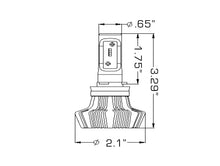 Cargar imagen en el visor de la galería, Oracle H16 4000 Lumen LED Headlight Bulbs (Pair) - 6000K