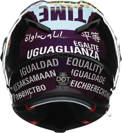 AGV Pista GP RR ECE-DOT Limited Edition - Morbidelli Misano 2020 Helmet img back img 2